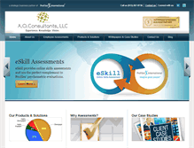 Tablet Screenshot of ao-consultants.com